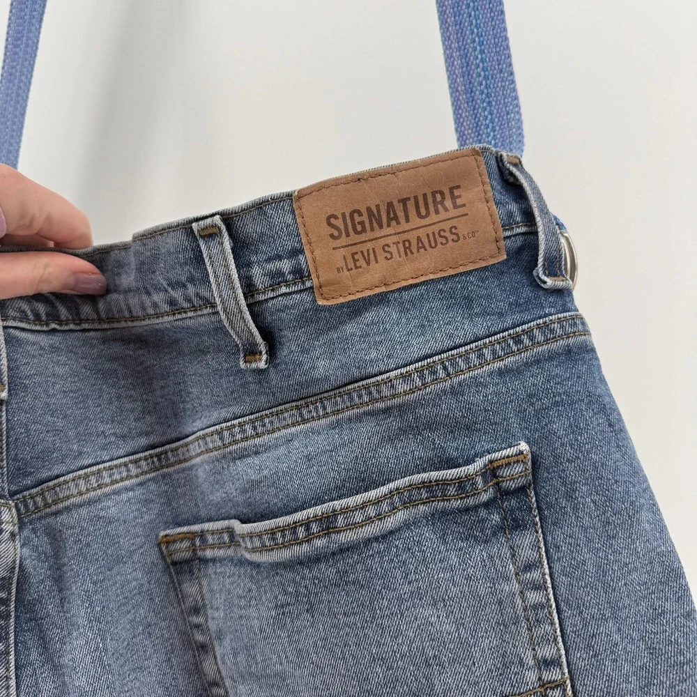 Handmade Levi's Denim Shoulder Bag OOAK Rework Jeans Purse Floral Boho Large 26